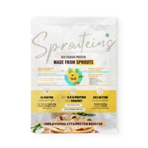 Unflavoured Atta Protein Booster | Trial Pack | 20g x6